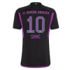 Maillot de Supporter FC Bayern Munich Sane 10 Extérieur 2023-24 Pour Enfant